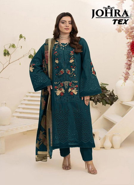 Johra Tex 179 D And E Cambric Cotton Pakistani Salwar Kameez Orders In India
